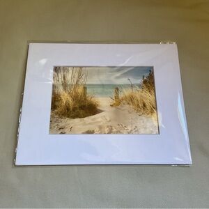 Beach Scene Mat No Frame Artwork NEW